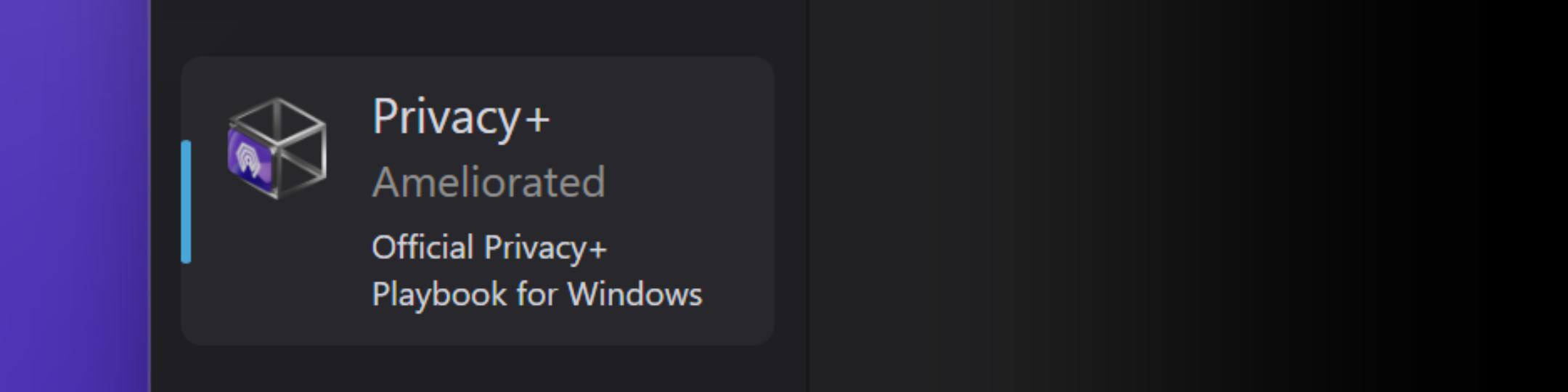 Screenshot showing the drop zone in the sidebar of AME Beta (dark mode)